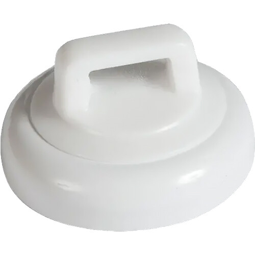 Rack-A-Tiers Magnetic Zip Tie Mount (White 15 lb Weight Capacity 10-Pack)