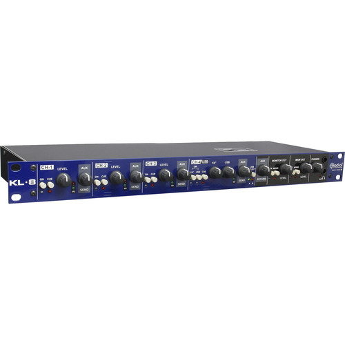 Radial Engineering KL-8 Rackmount Keyboard Mixing Station