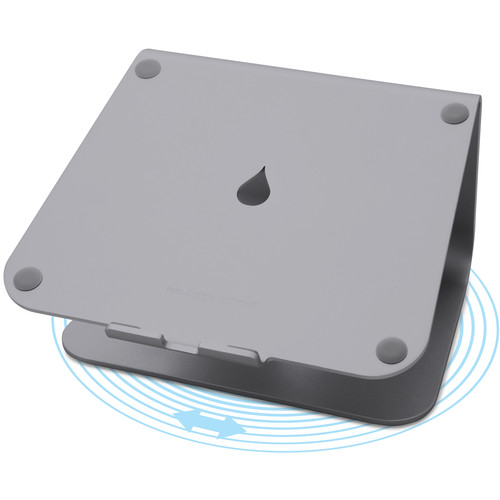 Rain Design mStand360 Laptop Stand with Swivel Base (Space Gray)