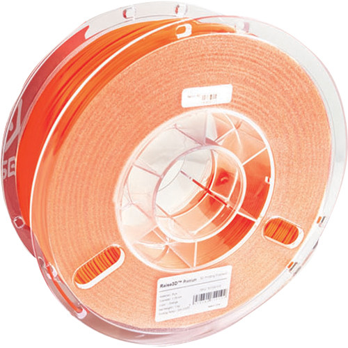 Raise 3D 1.75mm Premium PLA Filament (1kg Orange)