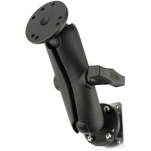 RAM Mounts Drill-Down Dashboard Mount with Backing Plate (C-Size Medium)