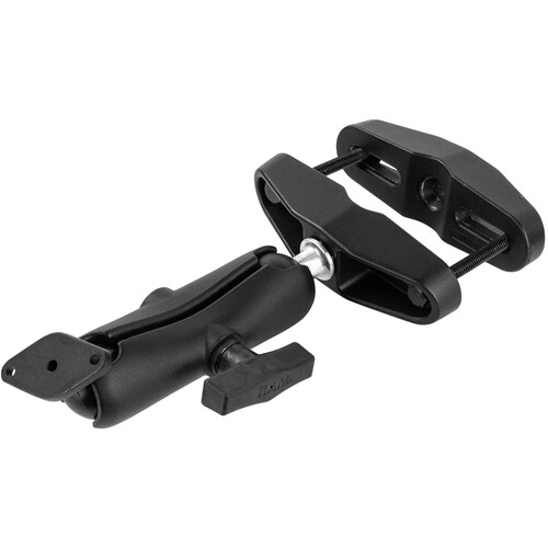 RAM Mounts Universal Post Clamp Mount with Diamond Plate & C Size Medium Arm