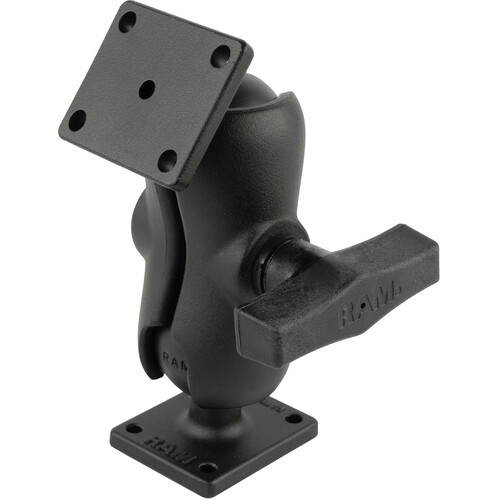 RAM Mounts Short Arm with Dual Ball Mounts & AMPS Bases