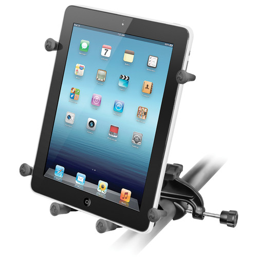 RAM Mounts Yoke Clamp Mount with X-Grip III Universal Clamping Cradle