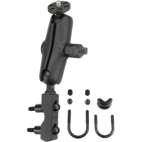 RAM Mounts Combo Brake/Clutch Reservoir U-Bolt Mount with 1/4