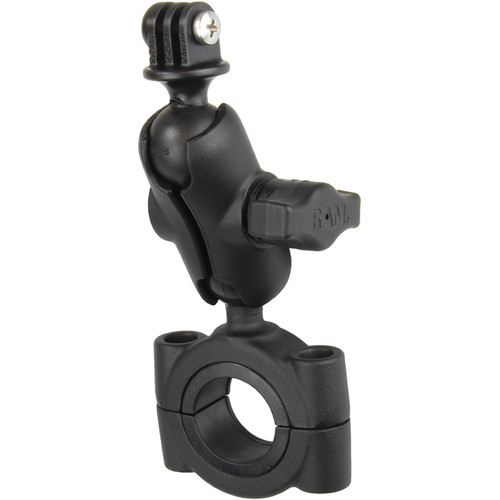 RAM Mounts Short Bar Mount for GoPro (Fits 1.125-1.5