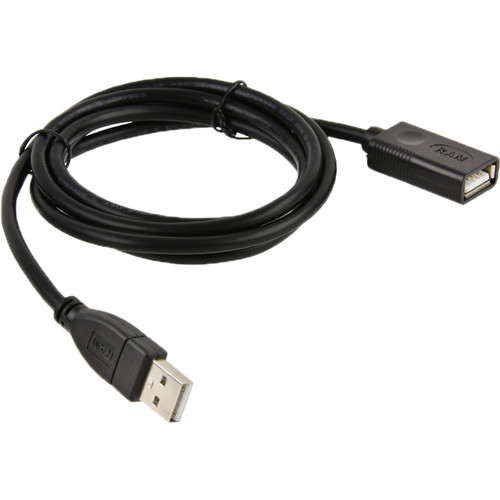 RAM Mounts RAM USB 2.0 Type-A Male to Type-A Female Extension Cable (3.9')