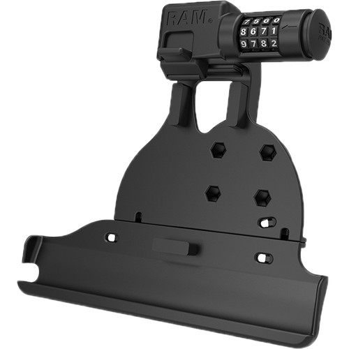 RAM Mounts EZ-Roll'r Combo Locking Holder for iPad 6th Gen Air 2 and More (Poly Bag Packaging)