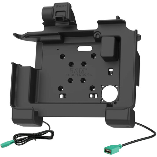 RAM Mounts RAM Powered Dock for Zebra ET60 and ET65 (Non-Locking Non-Heated Pins)