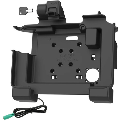 RAM Mounts RAM Powered Dock for Zebra ET60 and ET65 (Locking Heated Pins)