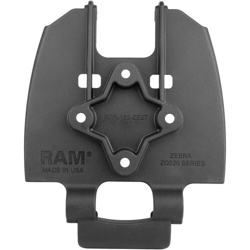 RAM Mounts Quick Release Printer Holder for Zebra ZQ320 Series