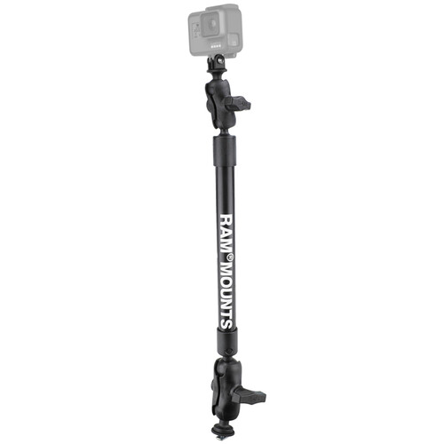 RAM Mounts Camera Mount with RAM Track Ball Base and 2-Prong Mount (22