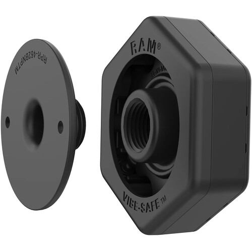 RAM Mounts RAM Vibe-Safe with NPT Adapter for 2-Hole Holders