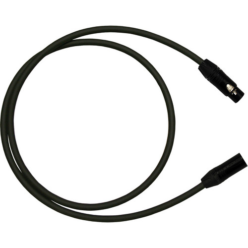 RapcoHorizon HOGMPRO-3 Pro XLR Microphone Cable (3' Black)