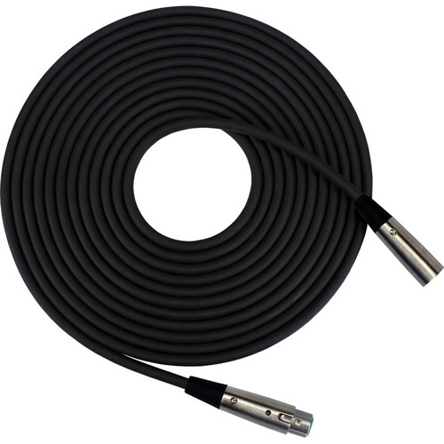 RapcoHorizon SM1-100 XLR Female to XLR Male Microphone Cable (100' Black)
