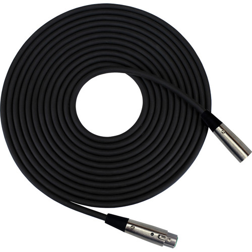 RapcoHorizon SM1-30 XLR Female to XLR Male Microphone Cable (30' Black)