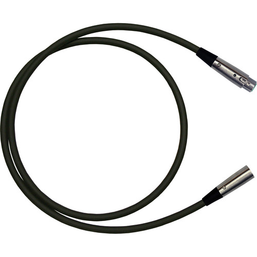 RapcoHorizon SM1-3 XLR Female to XLR Male Microphone Cable (3' Black)