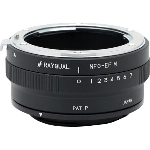 Rayqual Lens Mount Adapter for Nikon G Lens to Canon EF-M-Mount Camera