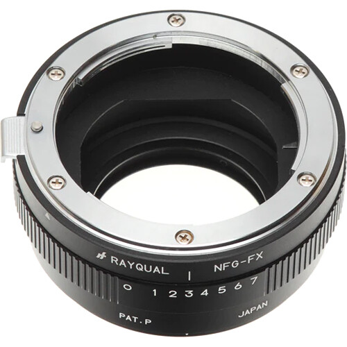 Rayqual Lens Mount Adapter for Nikon G Lens to FUJIFILM X-Mount Camera