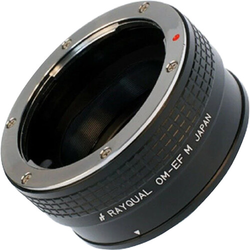 Rayqual Lens Adapter for Olympus OM Lens to Canon EF-M-Mount Camera