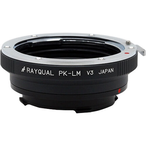Rayqual Lens Mount Adapter for Pentax K Lens to Leica M-Mount Camera