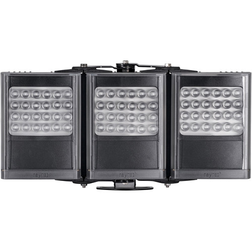 Raytec VAR2-I8-3 Long-Range Triple-Panel Semi-Covert IR Illuminator (850nm Black)