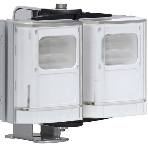 Raytec VARIO2 Medium-Range Double-Panel White Light Illuminator with Adaptive Illumination (Silver)