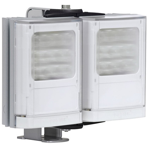 Raytec VARIO2 Medium-Range Double-Panel White Light Illuminator with Adaptive Illumination (Silver)