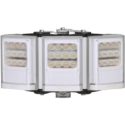Raytec VARIO2 Medium-Range Triple-Panel White Light Illuminator with Adaptive Illumination (Silver)