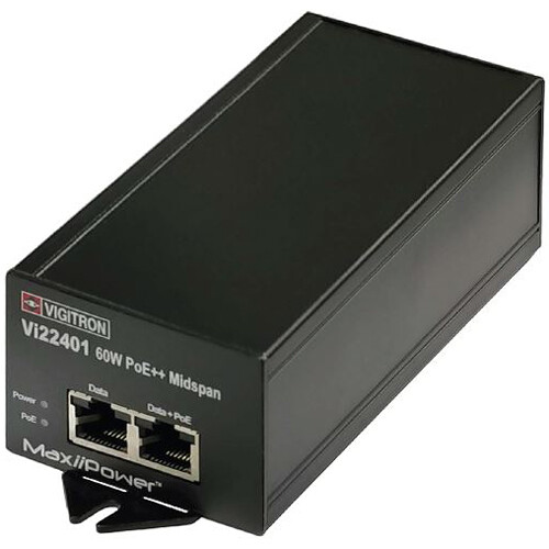 Raytec Vigitron MaxiiPower 1-Port 60W PoE Midspan