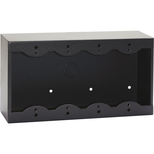 RDL SMB-4B Surface Mount Box for 4 Decora-Style Products (Black)