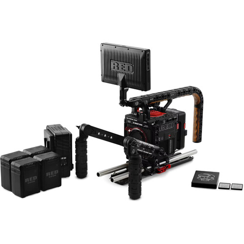 RED DIGITAL CINEMA V-RAPTOR [X] 8K VV Production Pack with Rigid-Hinge Touch 7.0