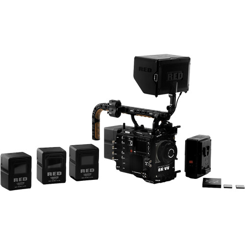 RED DIGITAL CINEMA V-RAPTOR XL [X] 8K VV Production Pack with Rigid-Hinge Touch 7