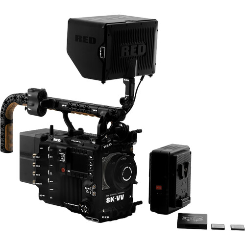 RED DIGITAL CINEMA V-RAPTOR XL [X] 8K VV Production Pack with Rigid-Hinge Touch 7