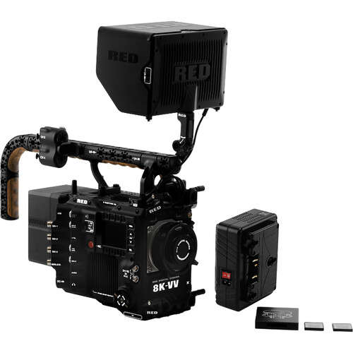 RED DIGITAL CINEMA V-RAPTOR XL [X] 8K VV Production Pack with Rigid-Hinge Touch 7
