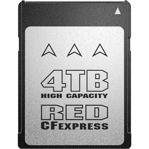 RED DIGITAL CINEMA 4TB PRO CFexpress 2.0 Type B Memory Card