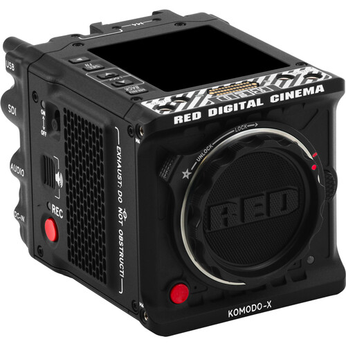 RED DIGITAL CINEMA KOMODO-X 6K Digital Cinema Camera (Canon RF Black)