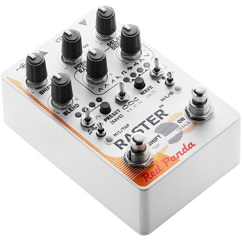 Red Panda Raster 2 Digital Delay and Pitch-Shifting Pedal