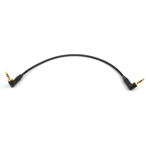 Remote Audio Stereo Jumper Cable 3.5mm Right Angle TRS plug to 3.5mm Right Angle TRS Plug (10