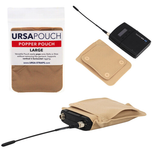 Remote Audio URSA Popper Pouch (Large Beige)