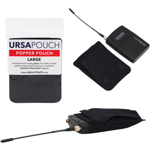 Remote Audio URSA Popper Pouch (Large Black)