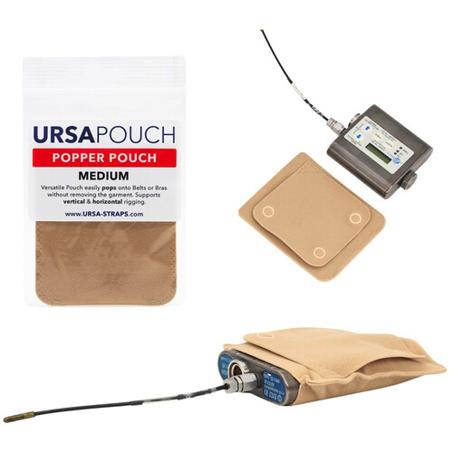 Remote Audio URSA Popper Pouch (Medium Beige)