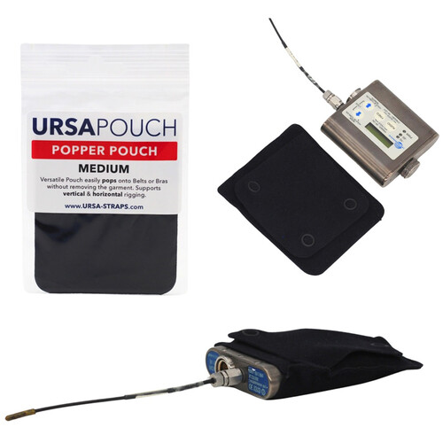 Remote Audio URSA Popper Pouch (Medium Black)
