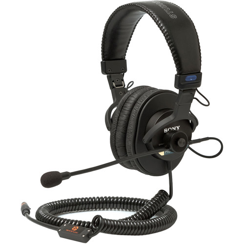 Remote Audio MDR7506HSC-S Headset with Electret Boom Microphone & Wired TA5F Connectivity