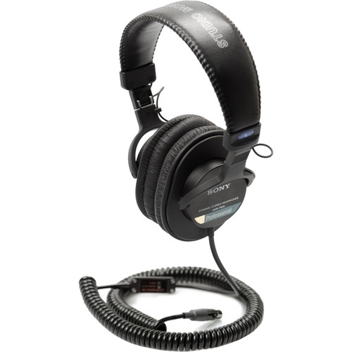 Remote Audio Sony MDR-7506 Headset with Inline Electret Talkback Microphone