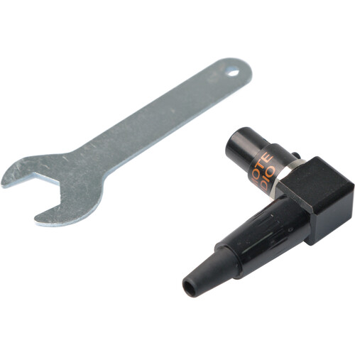Remote Audio TA4F-RA-B 4-Pin Female Mini-XLR Connector (Right-Angle Connector Black)