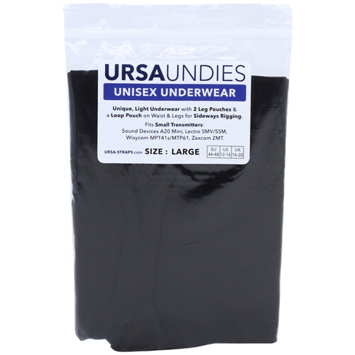Remote Audio URSA Undies Transmitter Concealer (Large Black)