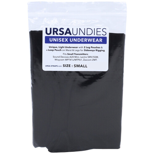 Remote Audio URSA Undies Transmitter Concealer (Small Black)