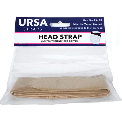 Remote Audio Head Strap Microphone Mount (Beige)