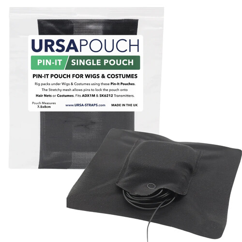 Remote Audio URSA Pin-It-Pouch- Single (Black)